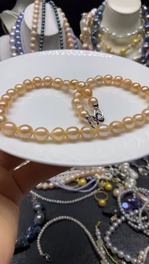 颈饰未镶嵌淡水珍珠多人