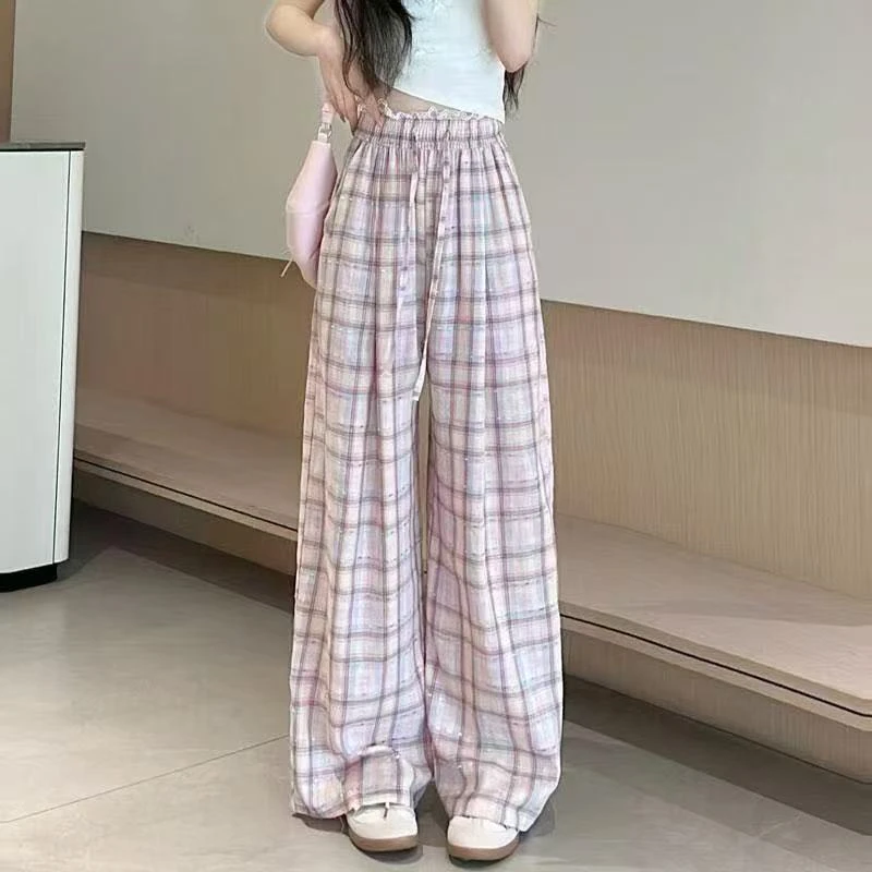 8403时尚洋气遮肉显瘦大码女装裤子