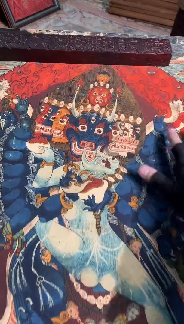 卷轴画天天的唐卡tk160