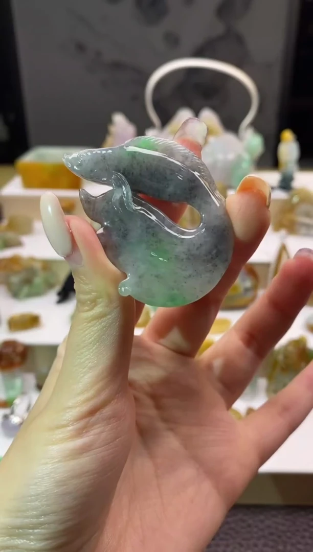 未镶嵌挂件翡翠翡翠鱼