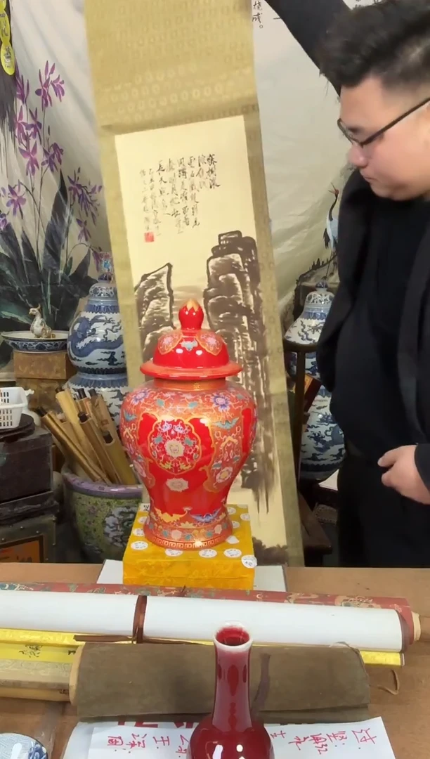 摆件陶瓷现代艺术品Y365