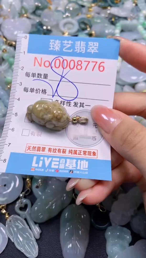 颈饰未镶嵌翡翠8776
