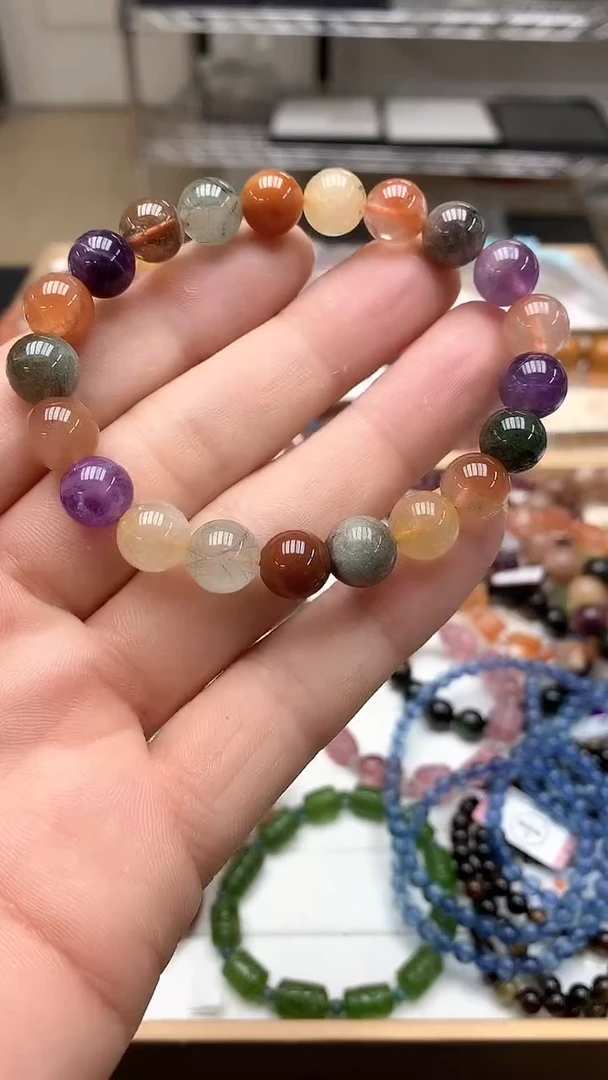 【闪购商品】水晶手链未镶嵌手链8