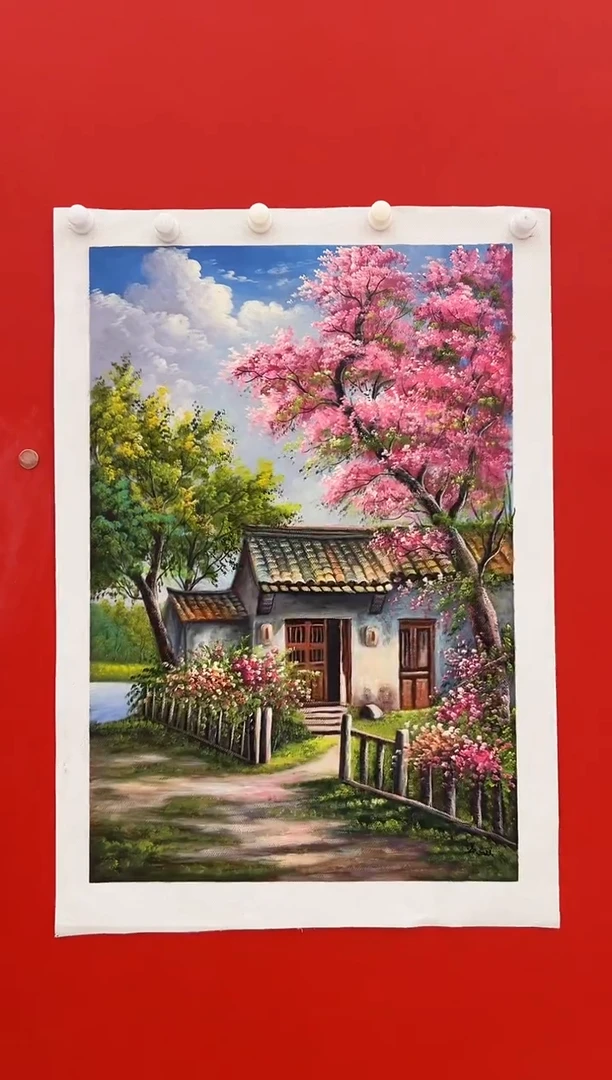 国画二郎老师油画精品