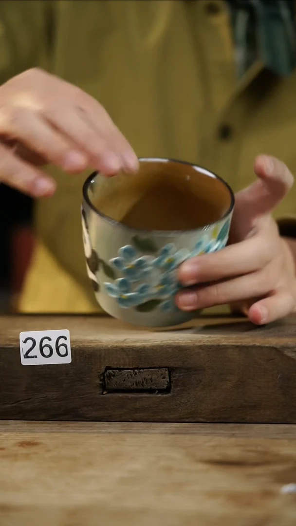 瓷片设计师手作！！！景德镇设计师系列！！！！咖啡杯