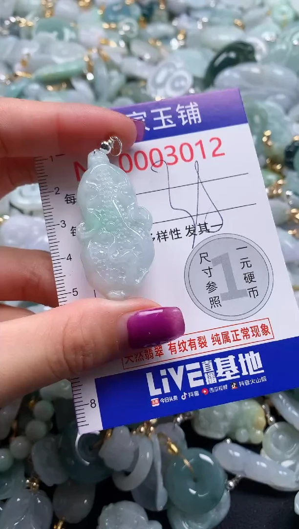 颈饰未镶嵌翡翠30121