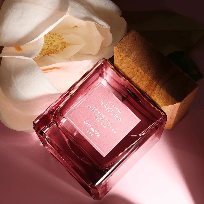 500ML方木盖高级酒店香薰家用室气清新空气卫生间除臭