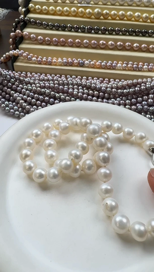 颈饰未镶嵌淡水珍珠10-11mm无核