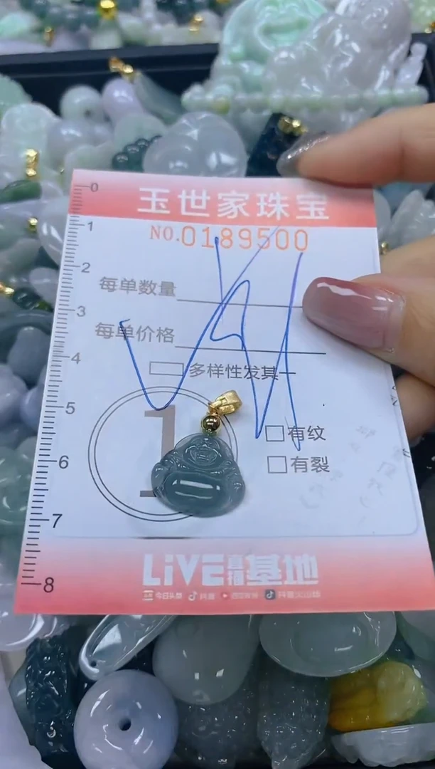 【闪购商品】翡翠颈饰未镶嵌闪购0189500多样性发其一