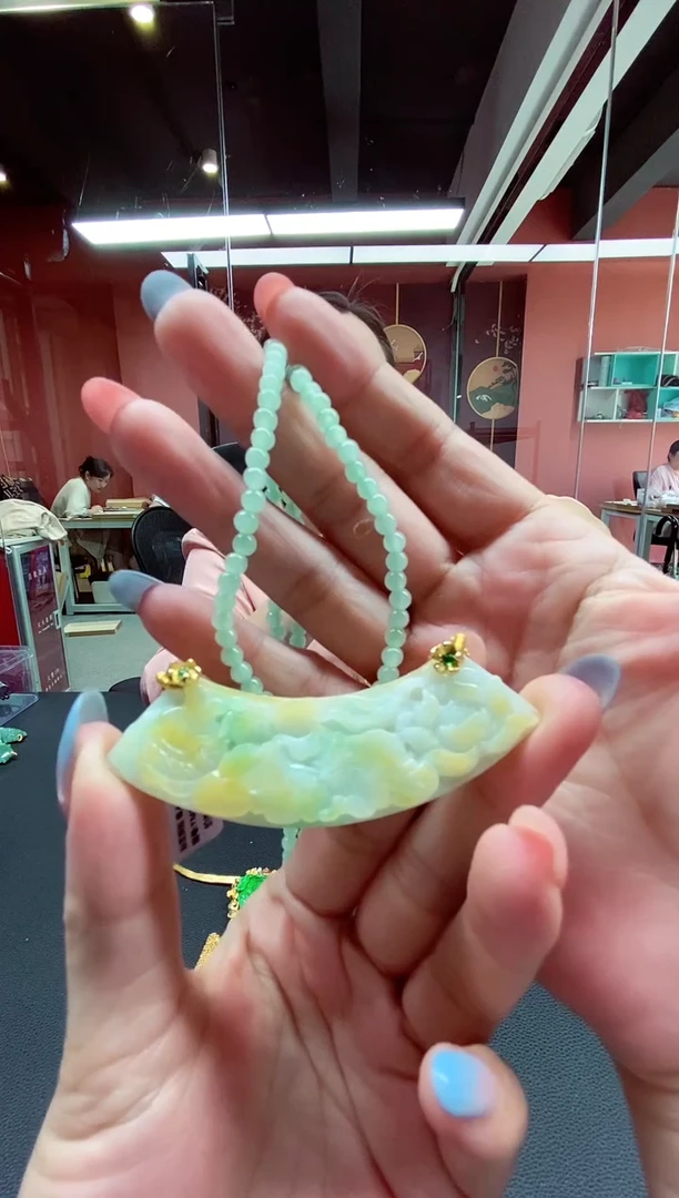 颈饰未镶嵌翡翠翡翠吊坠