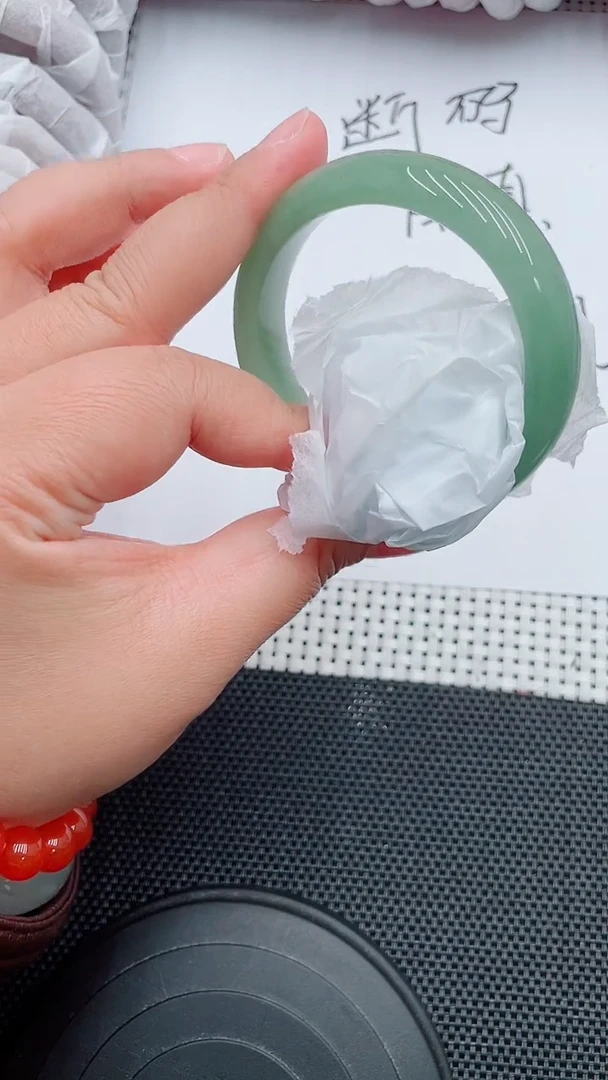 未镶嵌手镯石英质玉17-54-55