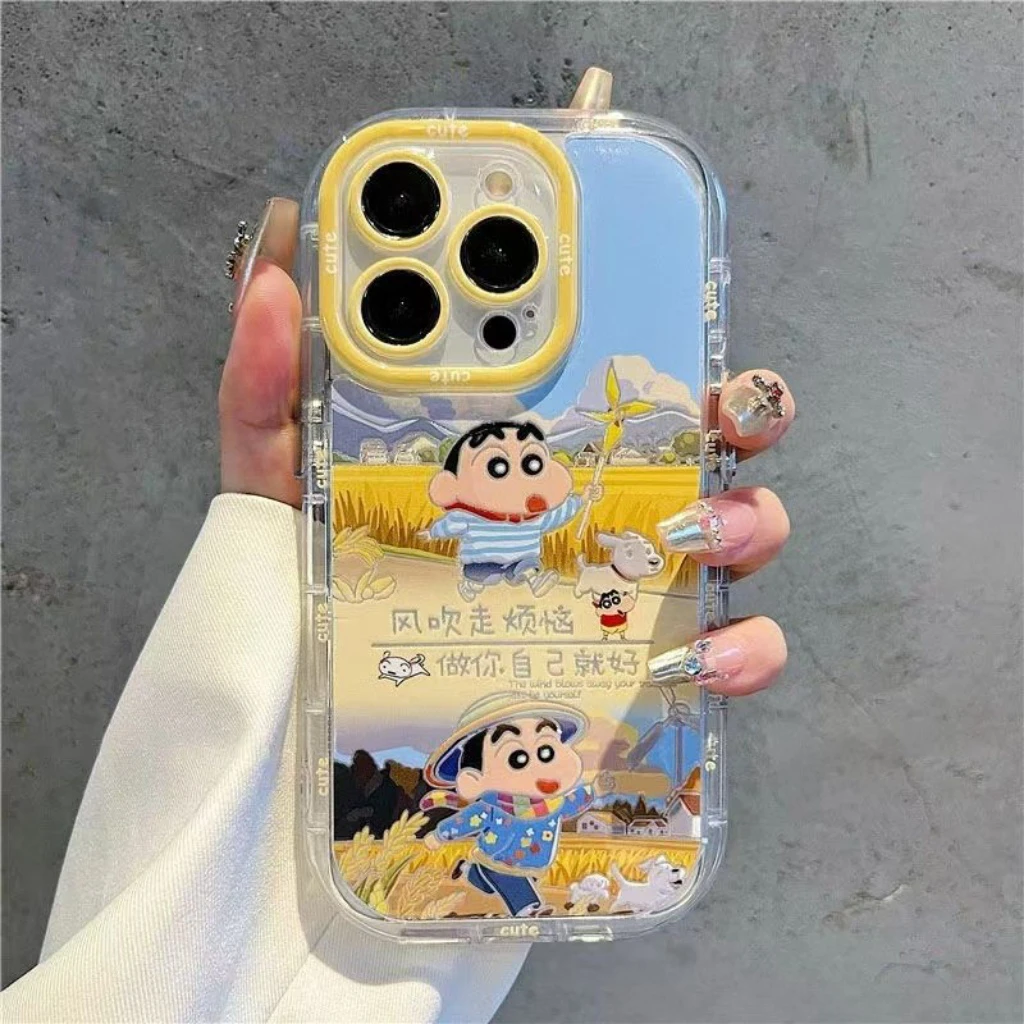 田间小新适用iphone16pro手机壳12苹果13/14/15小米vivo华为oppo
