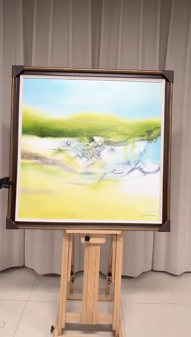 【闪购商品】绘画陶宗健-100*100-抽象油画