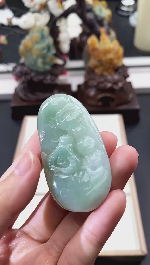 颈饰未镶嵌翡翠天然缅甸A货翡翠