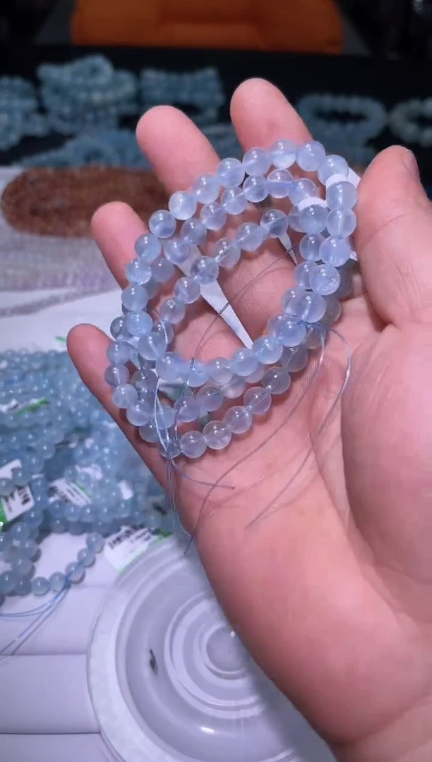 1海蓝宝石（处理）J170-海蓝宝打包-多样性发其一