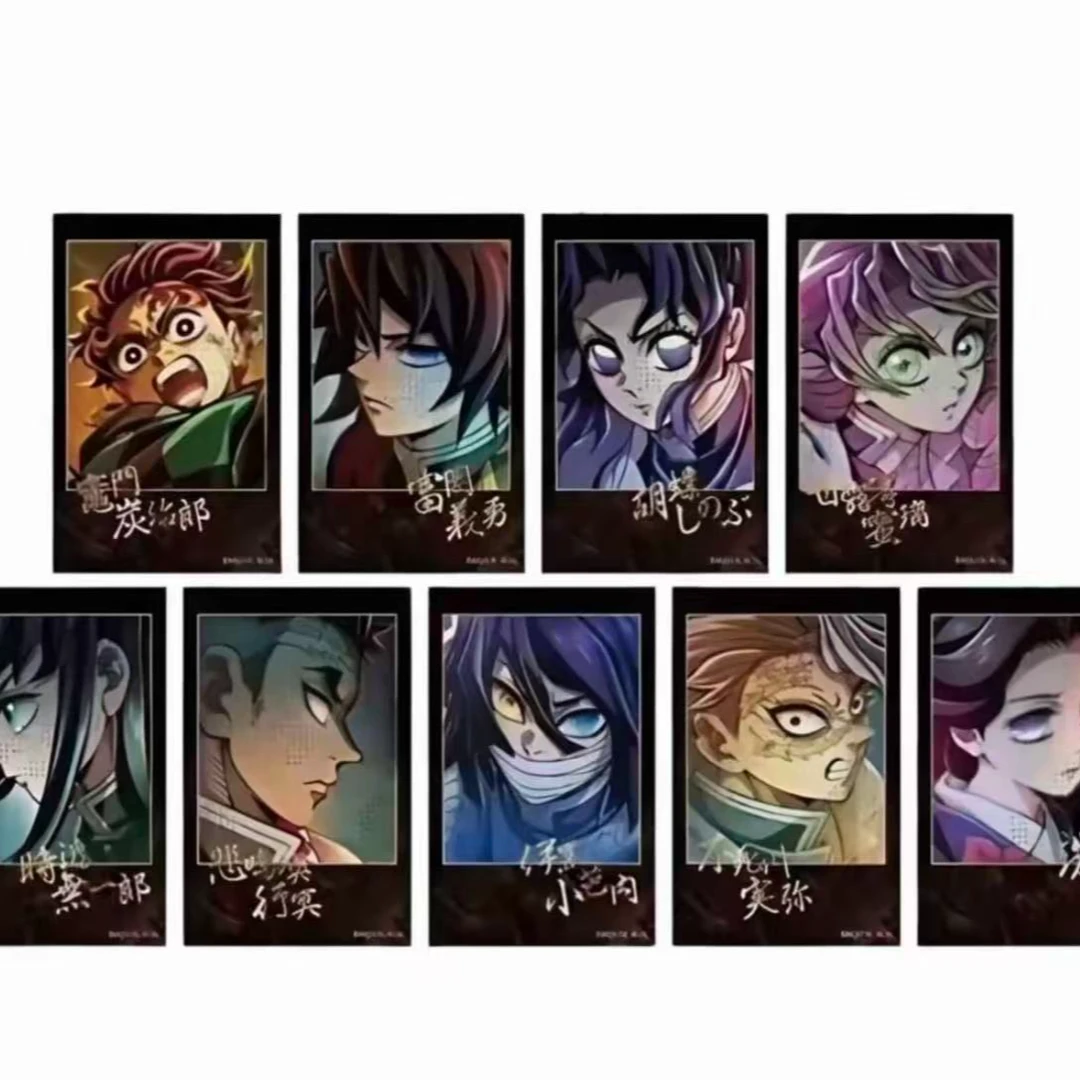 【沪谷】鬼灭之刃无限城篇快闪金签拍立得盲盒