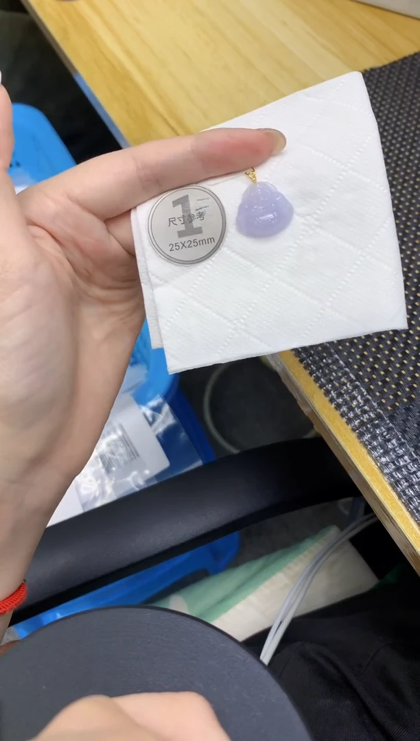 颈饰18K金镶嵌翡翠11111111
