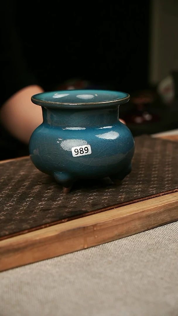 瓷片钧瓷茶器茶壶989
