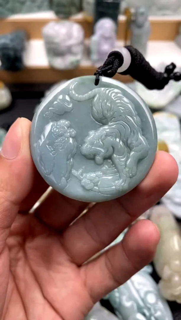 吊坠(不含链)未镶嵌翡翠1