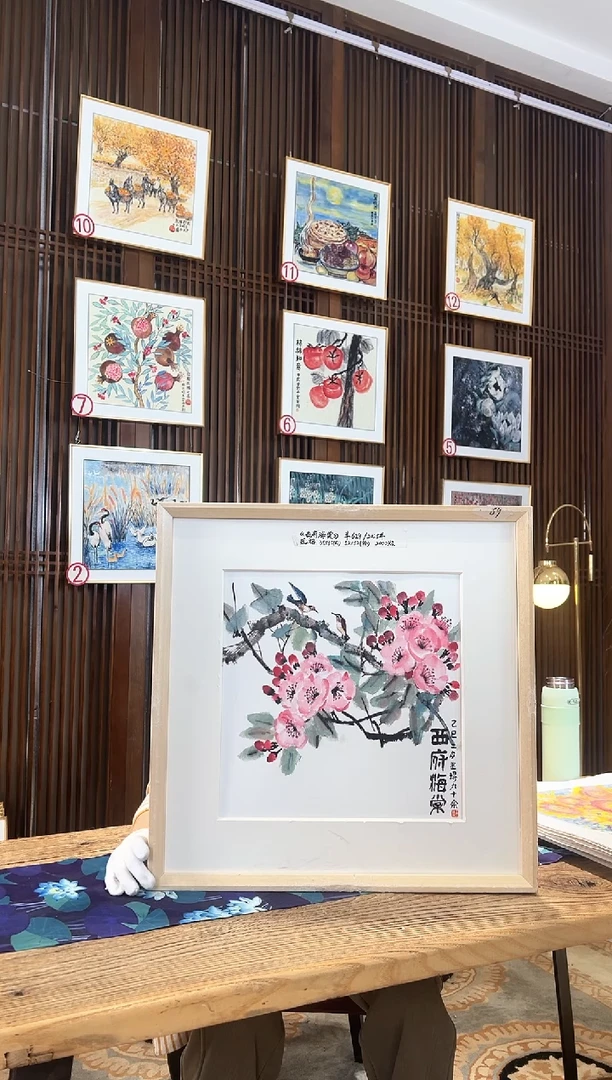 版画耿玉琨名章限量版画S
