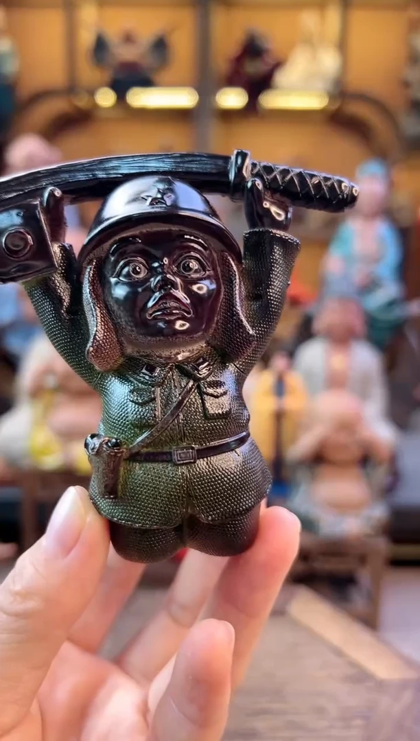 紫砂茶宠器闵茶宠摆件