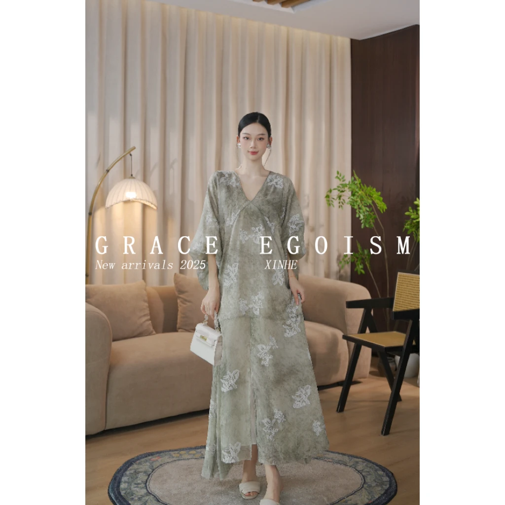 金禾【清荷】折扣100桑蚕丝荷花花萝重工刺绣 东方侘寂设计师款3532