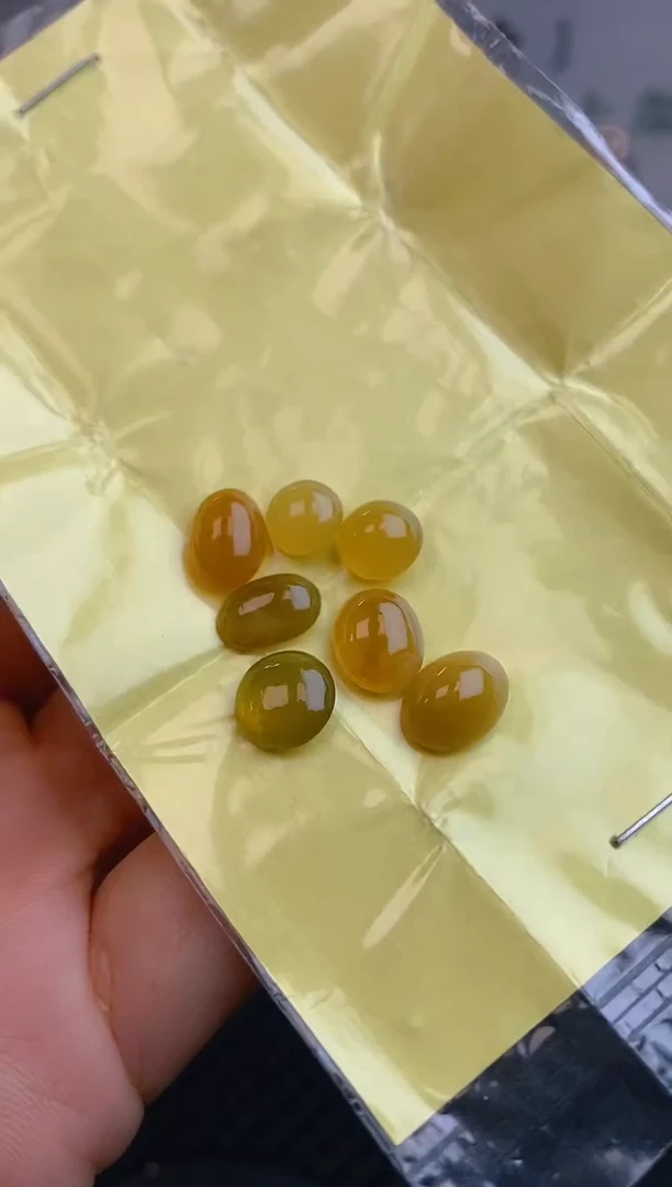 【闪购商品】定制翡翠未镶嵌天然翡翠蛋面未镶嵌117