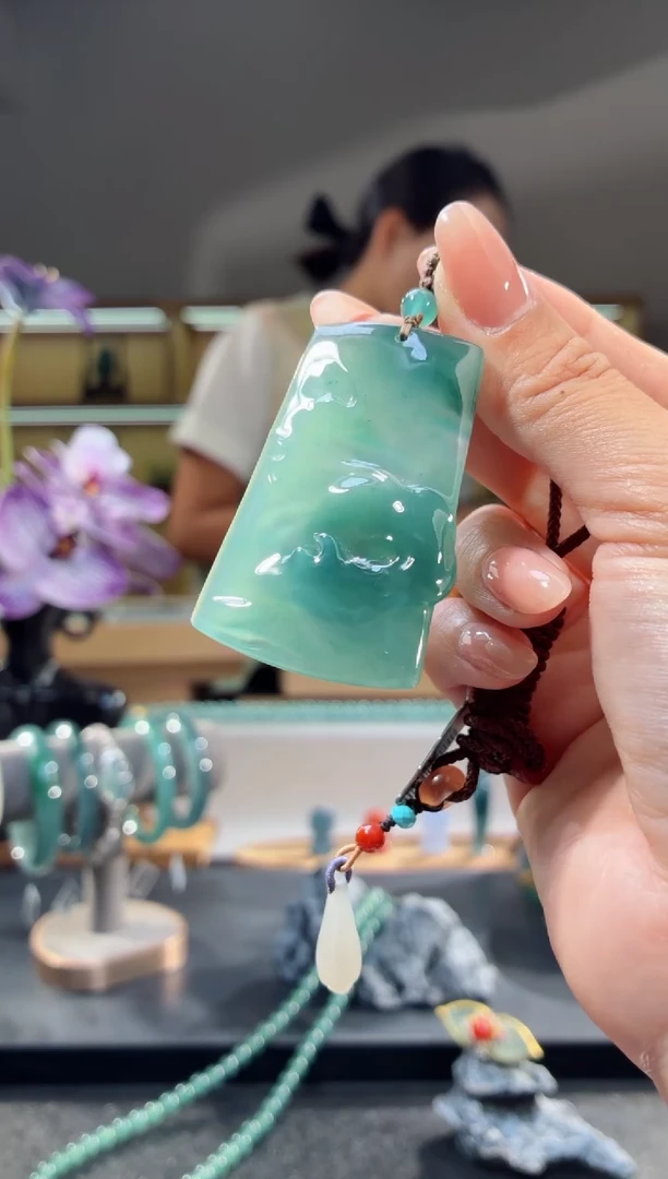 吊坠(不含链)未镶嵌翡翠悟道