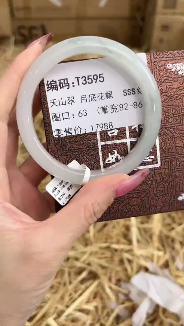 未镶嵌手镯石英质玉T3595