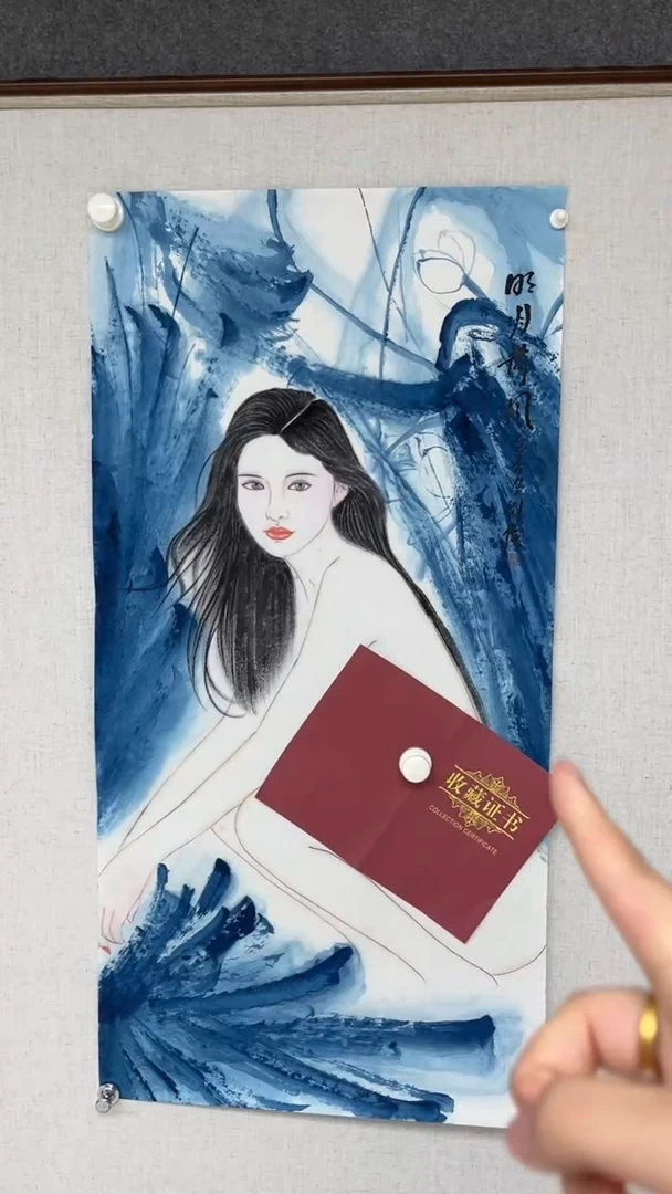 国画刘俊老师三尺