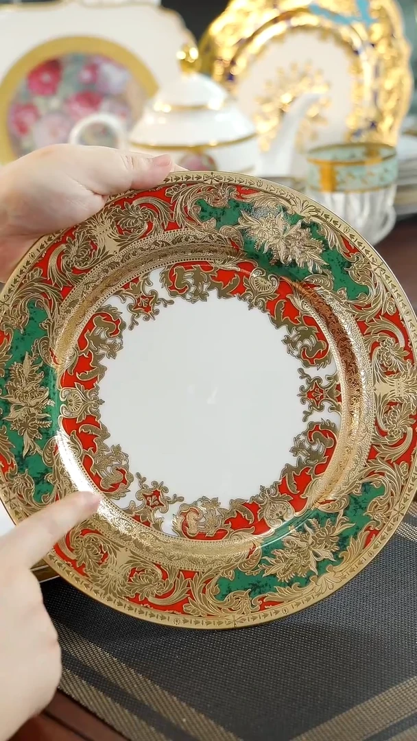 【闪购商品】瓷片10.5英寸平盘 福利价