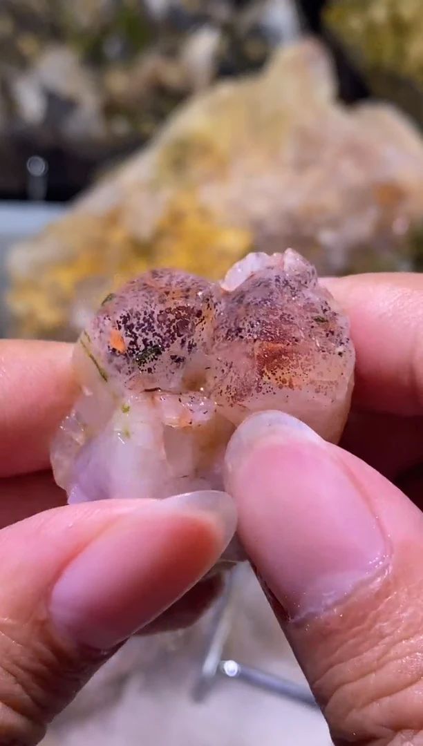 未镶嵌珠宝半成品水晶126号 精品超七四季花园水晶