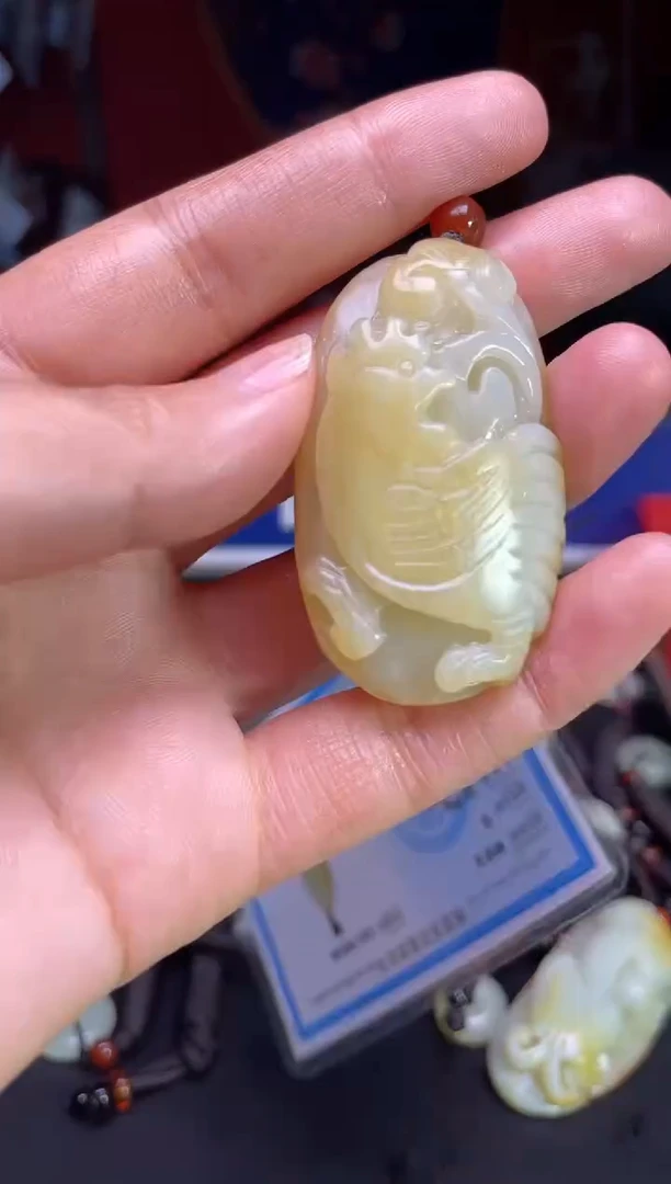 颈饰未镶嵌和田玉123