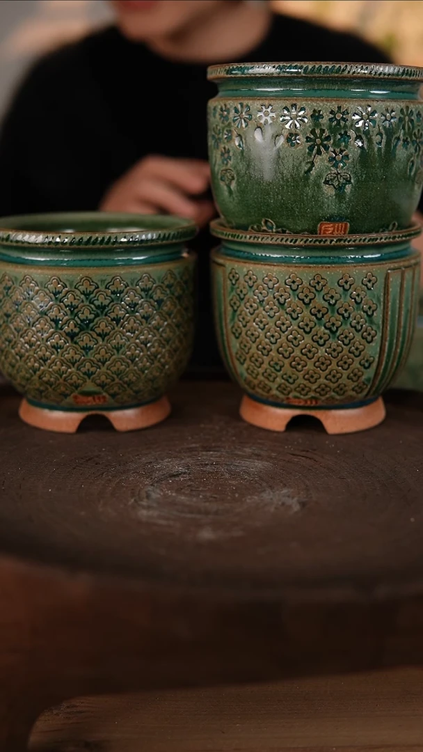 【闪购商品】红陶1-20-412默认微瑕口8.5印花混