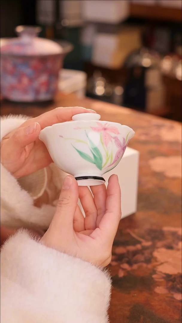 【闪购商品】陶瓷茶具（无礼盒无茶盘）@@A12022