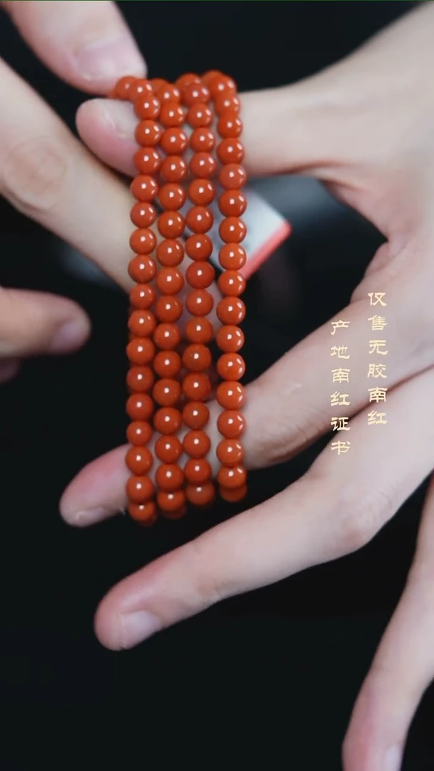 未镶嵌手串南红玛瑙柿子@@SCSZ多-5mS手工