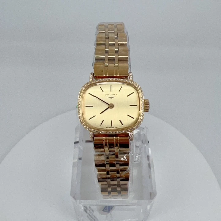 95新 Longines/浪琴 手动机械后钻21.5*18mm/公价32999/wh9255