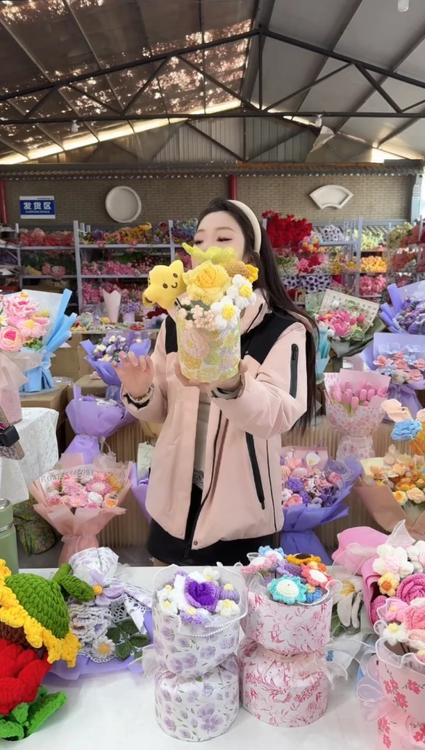 非遗手工花束，孤品清仓