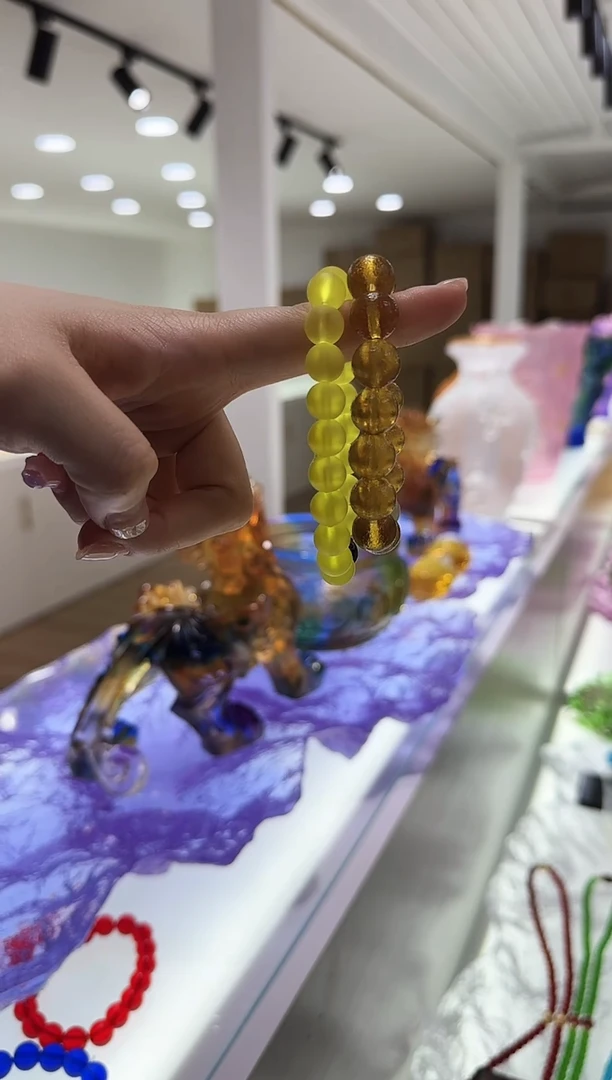 手工艺品琉璃2串手串