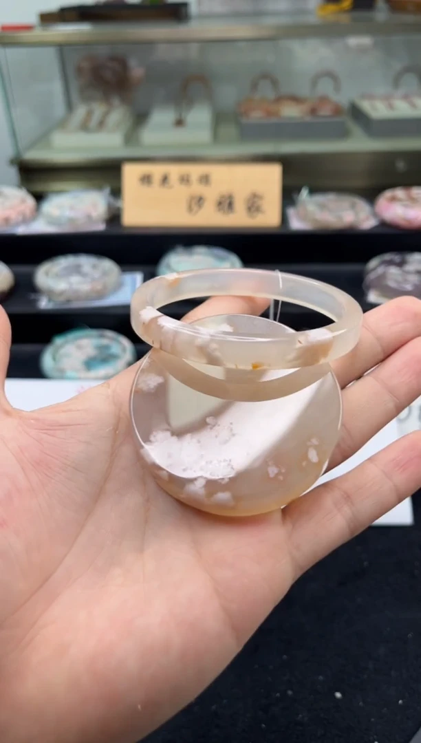 未镶嵌手镯石英质玉61圈口（赠品镯心）3624465