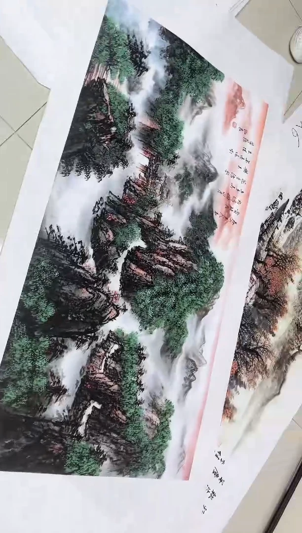 国画九霄甄选国画作品x28