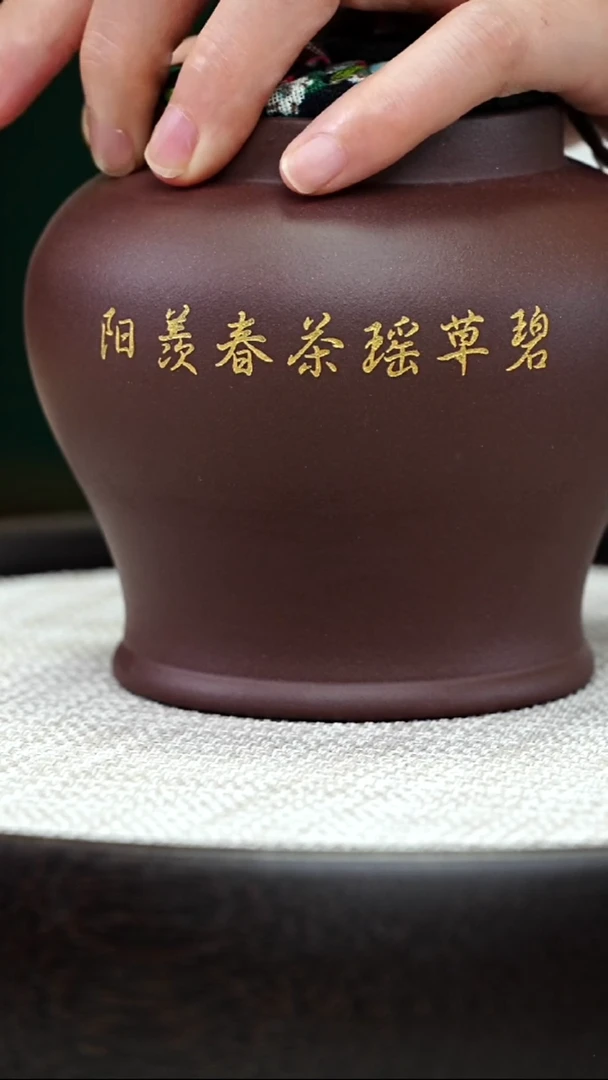 茶壶紫砂郭*淳阳羡春茶瑶草碧-紫泥JCY-0211