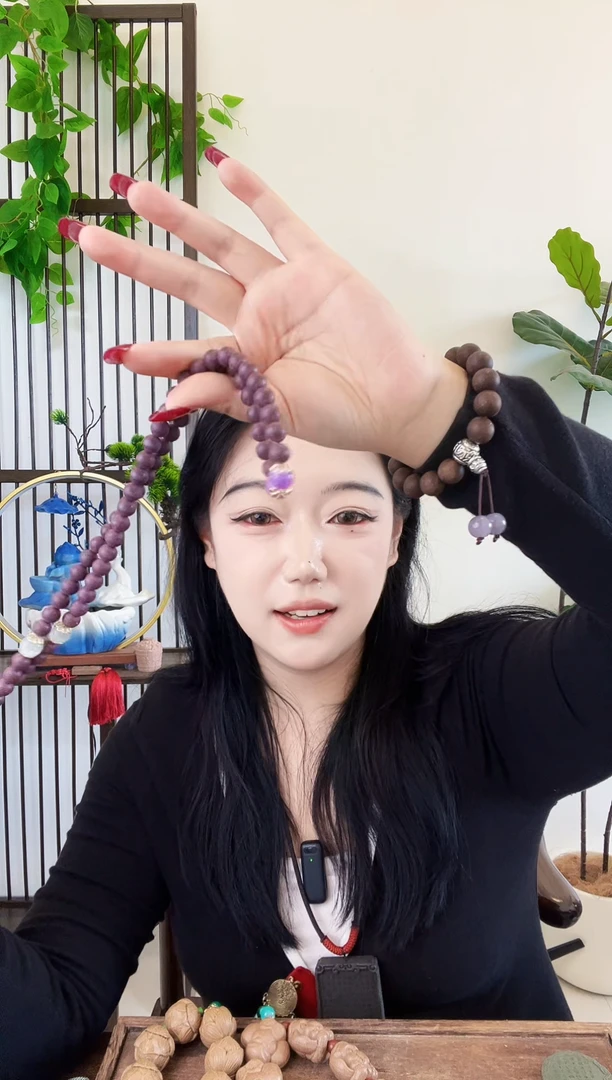 泥塑龙御四合108脖挂