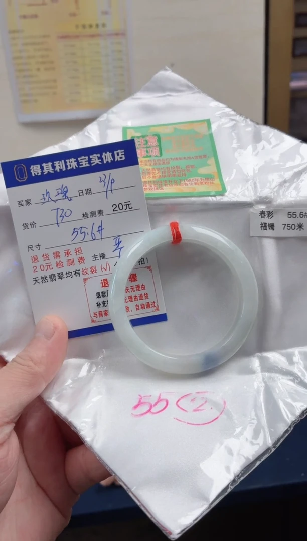 未镶嵌手镯翡翠缅甸翡翠手镯需包容检测费不退