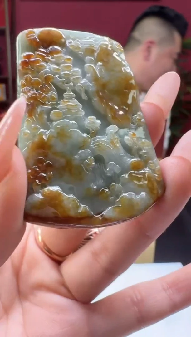 颈饰未镶嵌翡翠43925