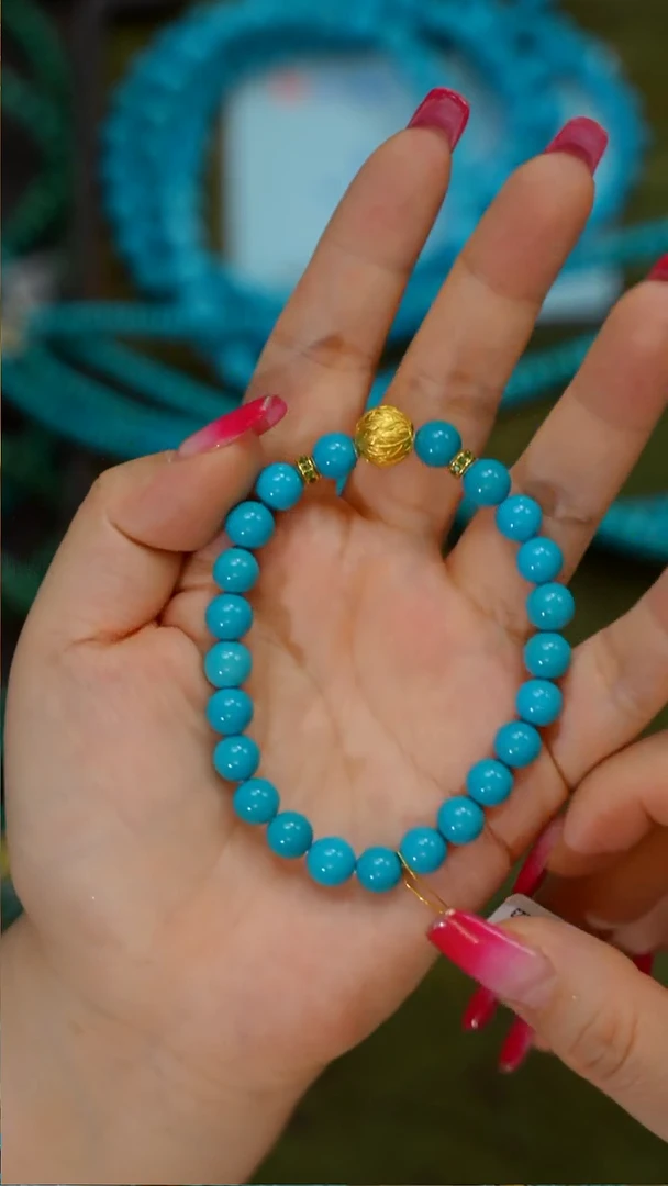 未镶嵌绿松石珠宝奇石Q10