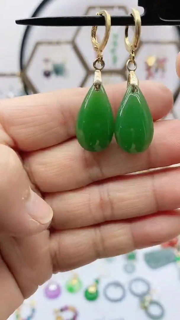 未镶嵌和田玉耳饰57