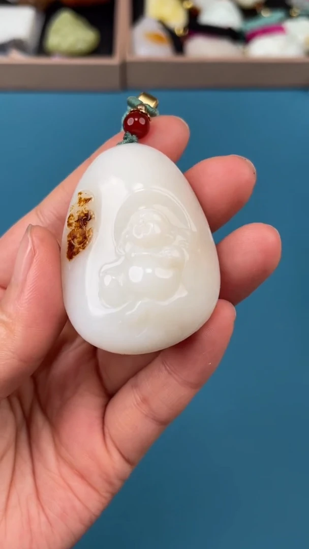 颈饰未镶嵌和田玉1.2YS多样性拍一发一13