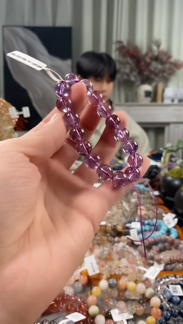 未镶嵌手链水晶紫水晶
