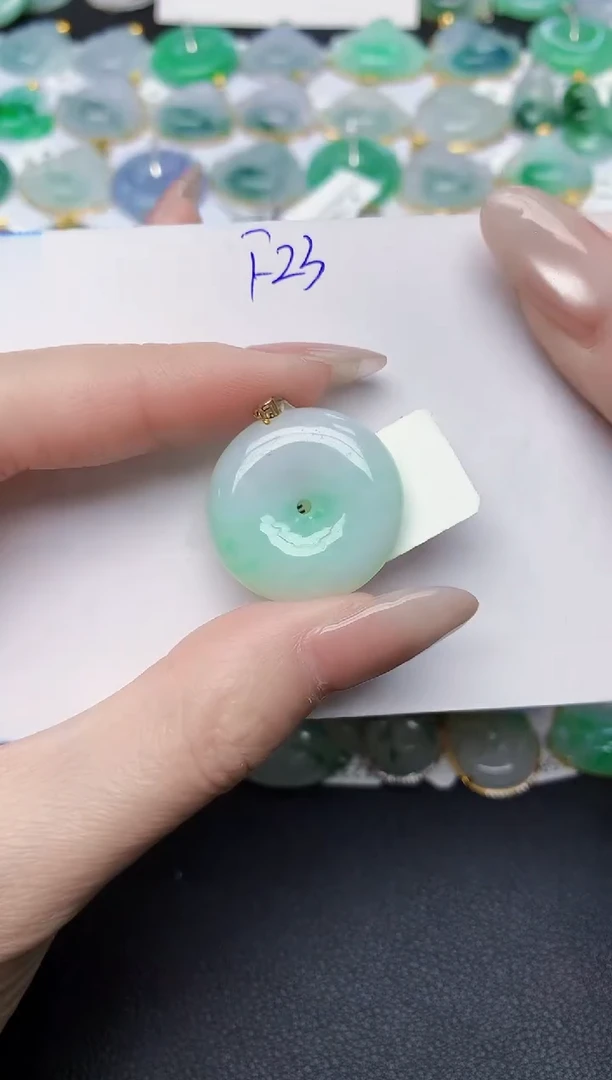 颈饰未镶嵌翡翠 天然缅甸A货翡翠百元以上9元证书费自理